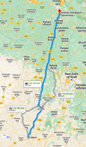 Ambala Narnul Expressway