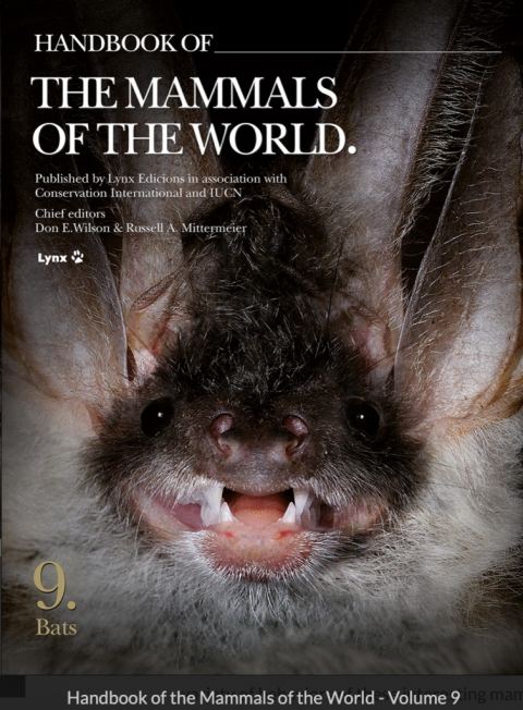 Book Review: Handbook of the Mammals of the World Vol 9: The Bats
